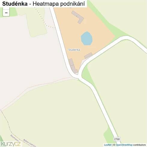 Mapa Studénka - Firmy v části obce.