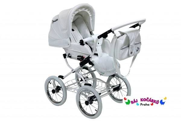 Retro kombinovaný kočárek 2v1 Baby Fashion Renee 2023 - Ráj kočárků