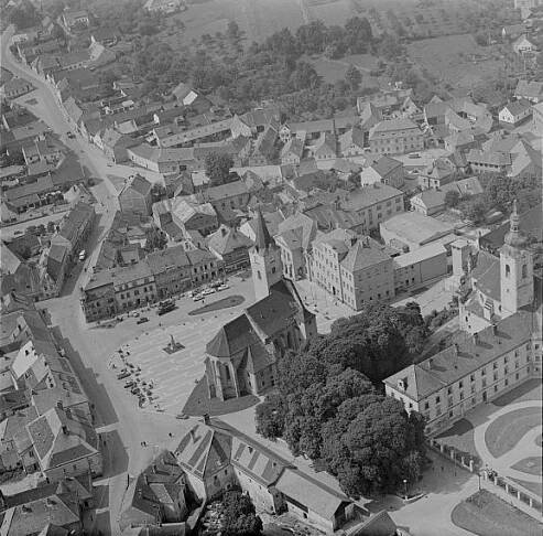 Pacov letecky 1965 | Regionální magazíny