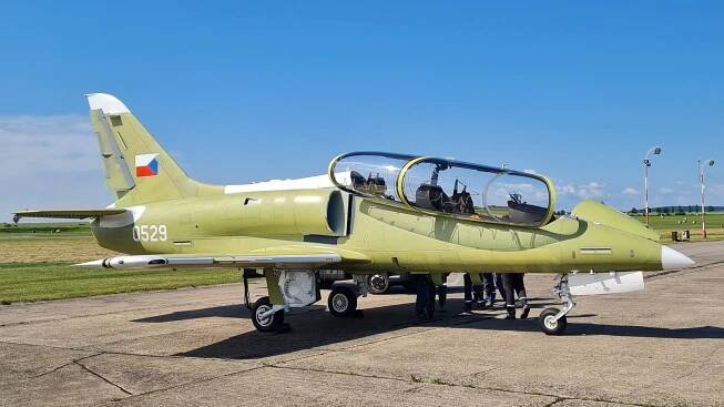 Aero Vodochody předvedlo první L-39NG určený pro LOM PRAHA – CZECH AIR FORCE