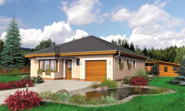 projekt domu BUNGALOW 49