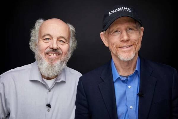 Clint Howard and Ron Howard