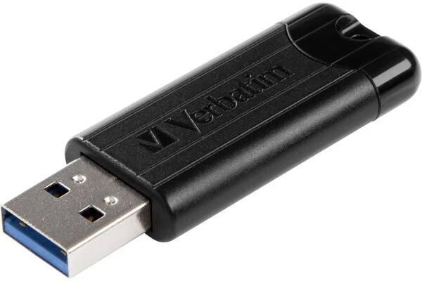 Verbatim Pin Stripe 3.0 USB flash disk 256 GB černá 49320 USB 3.2 (Gen 1x1)