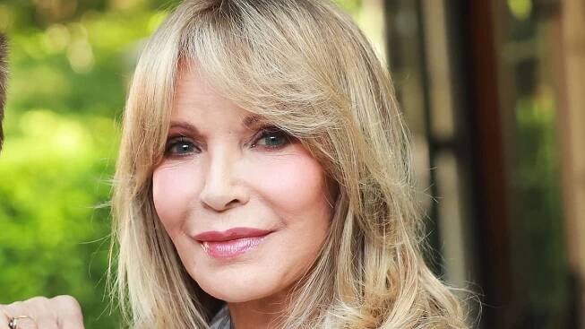 Jaclyn Smith, 79, stuns in a white suit as she joins fellow 80s icons Morgan Fairchild, Dyan Cannon and Alana Stewart while hosting starry LA dinner
