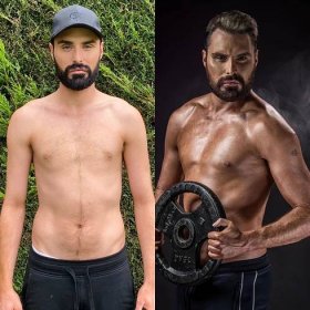 Rylan said: 'I got ill and I lost weight, I went down to under ten stone — and I’m six feet four inches, so that’s not good'