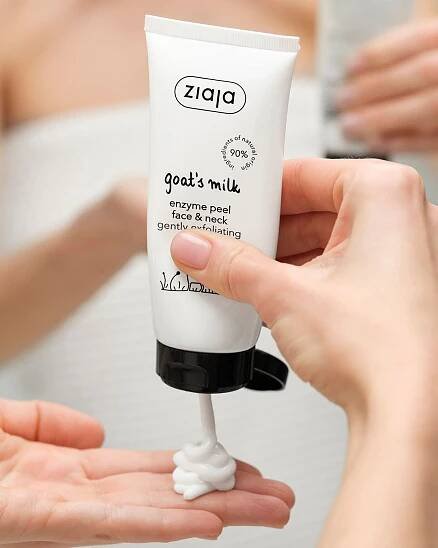 Ziaja ZIEGENMILCH sanftes Enzyme-Peeling für Gesicht & Hals 75ml