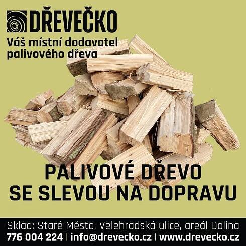 Dřevo na zimu – AKCE NA DOPRAVU