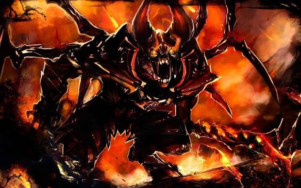 The Demon-Slaying Action of Doom Eternal in 4K Wallpaper