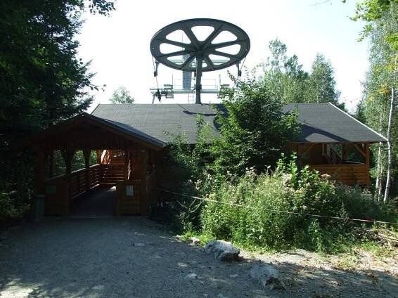 Zahrada ubytování Apartment Těchov