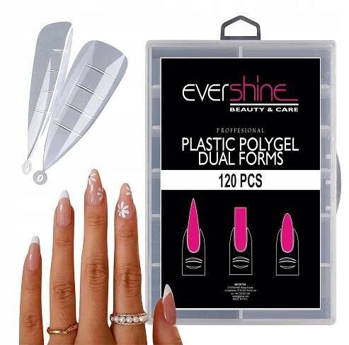 MIGDAL DUAL FORM polygel formy na nehty akrylát 120ks EverShine