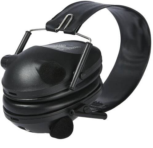 Aktivní elektronická střelecká sluchátka TETRAO - black edition