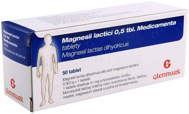 Magnesii Lactici 0,5 Medicamenta
