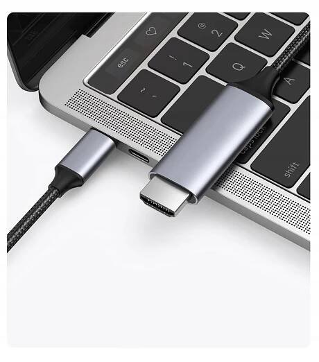 Kabel Adaptér USB-C TYP C 3.1 na HDMI MHL 4K 2M Značka Interlook