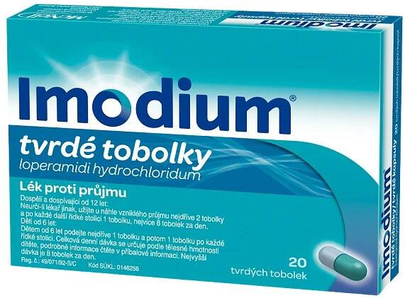 IMODIUM 2MG tvrdé tobolky 20 od 189 Kč - NajduZboží.cz