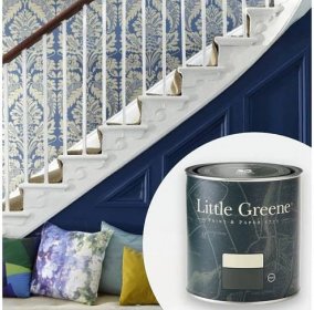 Barva na schody - Polomatná - 1L - Intelligent Floor Paint - SENSES colors - Little Greene CZ & SK distributor