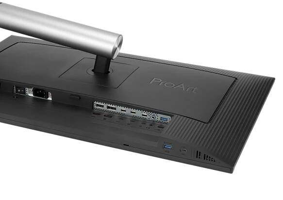 ProArt-Display-PA32QCV-showing-connectivity-ports