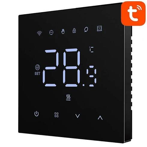Chytrý termostat Avatto WT410-16A-B elektrické topení 16A WiFi | Patro.cz