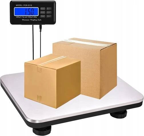 ELEKTRONICKÁ VÁHA 300 kg/0.1 kg LCD SKLADOVÁ OBCHODOVÁ NÁKLADOVÁ za 1038.00CZK - Allegro