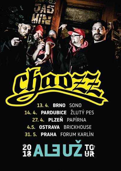 Znovu nastane Chaozz. Legendární hiphopeři chystají velké turné s kapelou | Proti šedi