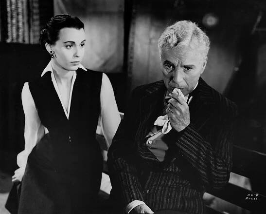 Světla ramp - Z filmu - Claire Bloom, Charlie Chaplin