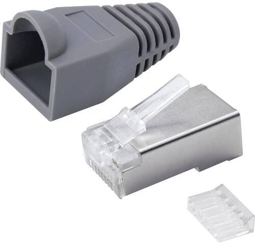 Quadrios, 1906C173, RJ45 konektor, RJ45, CAT 5e, piny:8P8C, 25 ks : Půhy.cz