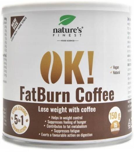 Nature’s Finest OK!FatBurn Coffee 150 g