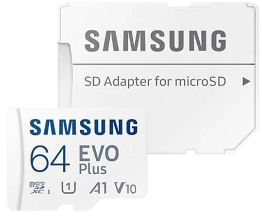 Paměťová karta Samsung Micro SDXC EVO Plus 64GB UHS-I U1 (130R)/30W… | DATART
