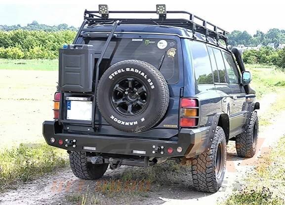 Zadní pevnostní nárazník Mitsubishi Pajero II (90-99)