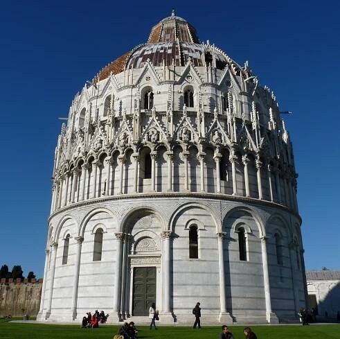 File:Piazza dei Miracoli - The Baptistry in Pisa (2).jpg