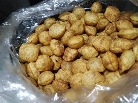 Puri, made of wheat flour, which is used in panipuri