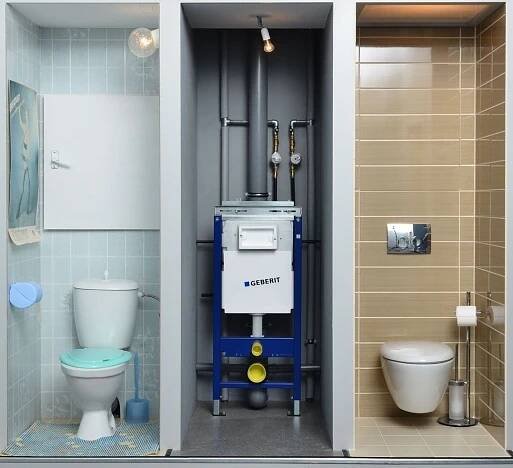 Instalační instalace Geberit pro WC: montážní návod záchodová mísa ...