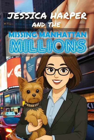 Jessica Harper and the Missing Manhattan Millions is here!