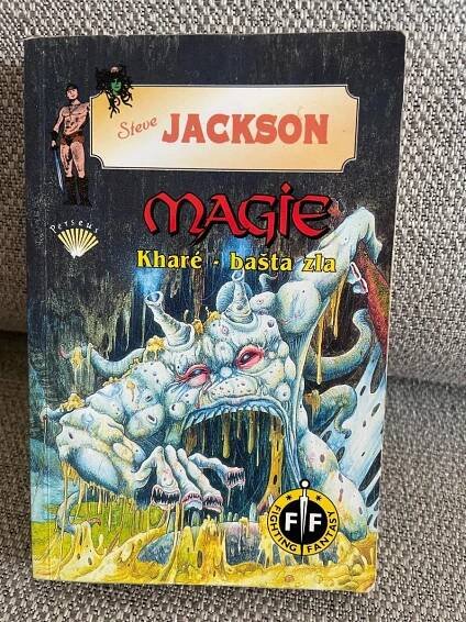 Fighting Fantasy - Jackson - Magie - Kharé - bašta zla