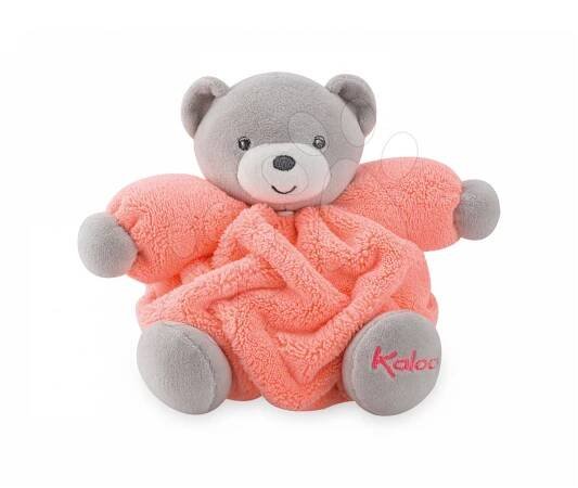 Plyšový medvěd Chubby Neon Kaloo 18 cm v dárkovém balení pro nejmenší oranžový