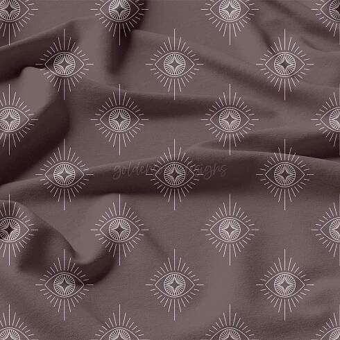 Mauve Evil Eyes