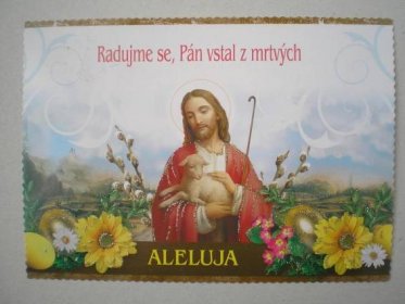 Umělecké pohlednice -  Ježíš a Velikonoce - Sběratelství