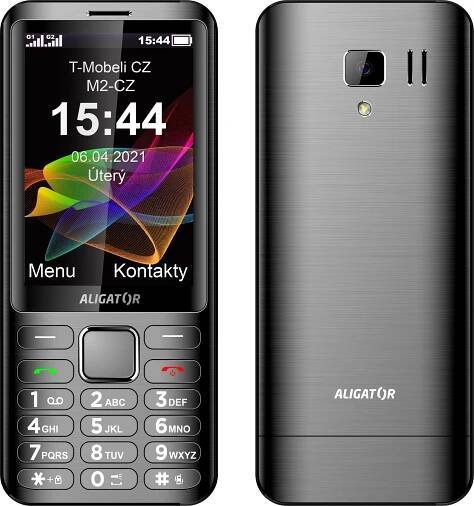 Aligator D950 Dual sim šedý antracit
