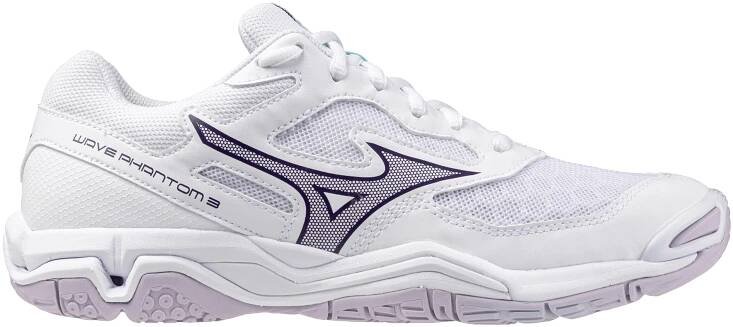 MIZUNO Wave Phantom 3 Women White / Violetindigo / Camelliaros