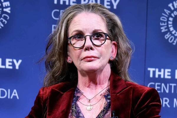 NEW YORK, NEW YORK - DECEMBER 14: Melissa Gilbert speaks at The Paley Center For Media hosts "The Beauty That Remains: The Legacy Of Anne FranK" at The Paley Museum on December 14, 2022 in New York City.