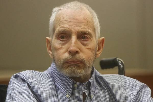 Robert Durst in court in 2017