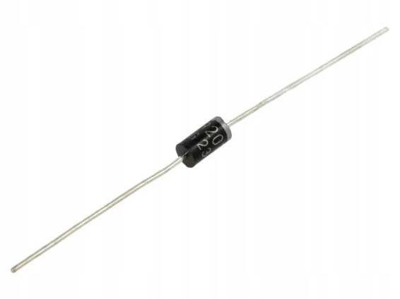 FR207GTA Dioda usměrňovací 1kV 2A Ammo Pack DO15 1,3V (10 Ks)