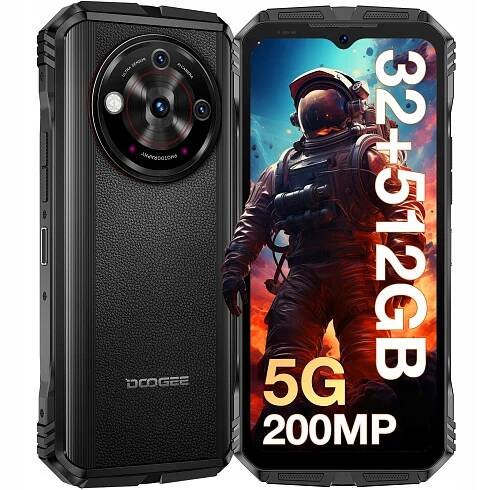 DOOGEE V30PRO 32GB+512GB 5G PANCÉŘOVÝ chytrý telefon 6,58" + 120HZ 10800 mAh VOJENSKÝ