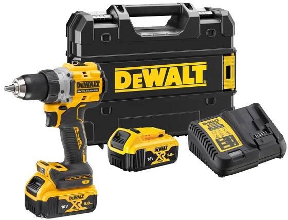 Aku vrtačka 18V 2x5,0Ah DeWALT DCD800P2T