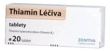 THIAMIN Léčiva 50 mg 20 tablet
