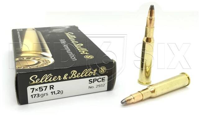 Náboje S&B 7x57 R FMJ 140 gr / 9,1 g - 20 ks