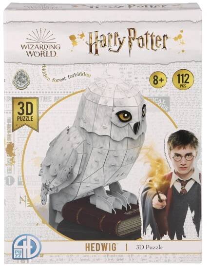 Puzzle 3D Harry Potter 3D Hedvika dílků | Bambule Království hraček