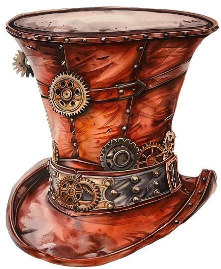 Ai Generované, Steampunk, Cylindr