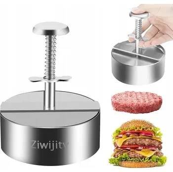 Příslušenství pro gril Regulovatelný lis na hamburgery, gril na cheeseburgery + BBQ papír