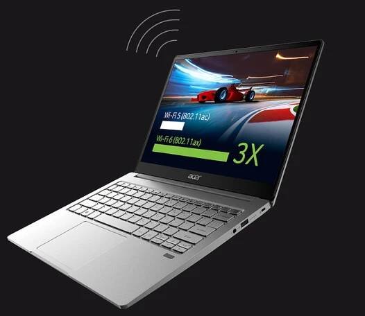 Notebook Acer Swift 3 (SF313-53-53MB) (NX.A4KEC.006) stříbrný | DATART