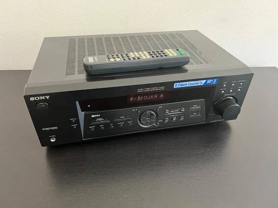 5.1 Receiver Zesilovač SONY STR-DE375 + dálkové ovládání - TV, audio, video